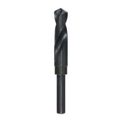 HSS-M Blacksmith Drill Bit - 20.0mm: A sturdy blacksmith drill bit made from high-grade M2 tool steel, ideal for drilling larger diameter holes in non-alloy materials. Suitable for use with a 1/2 chuck. Features a 118° split point to prevent drifting. Often used for drilling sheet metal.